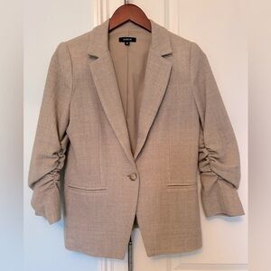 Women's Wool Tan Blazer